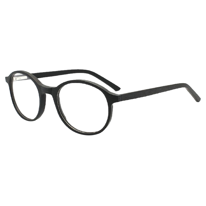 Wholesale Round Wood Acetate Optical Eyeglasses Frame